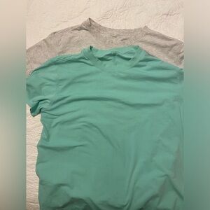 TWO Lululemon cotton tees